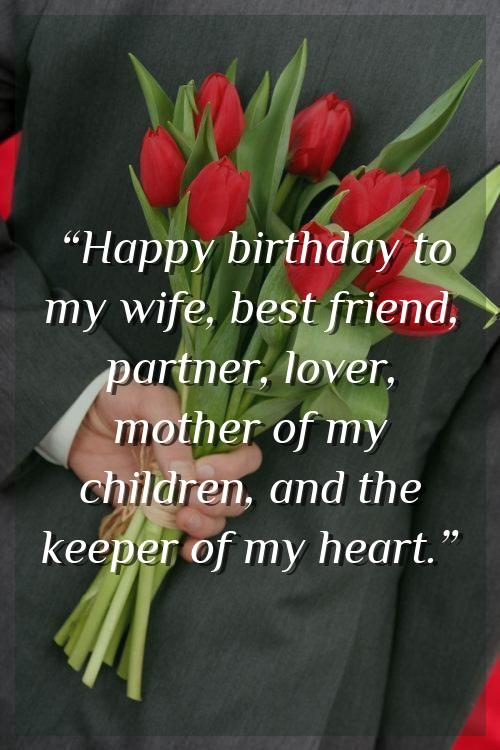 best birthday message for wife